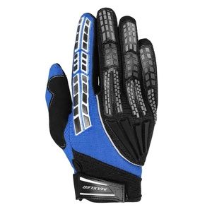Gants de course en cuir véritable pour homme, résistants, courts, pour le ski, le motocross, la moto, le vélo, avec logo - Product Image 2