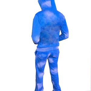 Ensemble survêtement personnalisé de haute qualité en molleton 100% coton, lavage à l'acide, lourd, respirant, streetwear - Product Image 6