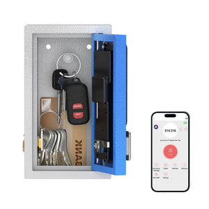 WeHere Key Lock Box Montado en la pared, Smart Key Safe, Digital Key Cabinet, Gran Almacenamiento de llaves de seguridad para casa, oficina - Product Image 1
