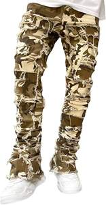 Pantalones vaqueros de servicio OEM de último diseño para hombre, pantalones vaqueros cómodos de calidad superior con diseño personalizado para hombre - Product Image 2