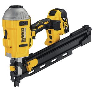 Kit de cloueur de charpente 20V MAX à 21 degrés, clous en bobine collés en plastique, matériau aluminium pour applications sur meubles et palettes, OEM - Product Image 5