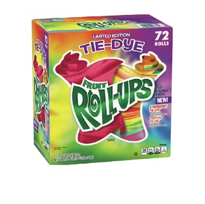 Fresh Supply Fruits Roll Ups Tropical 149 Tropical Flavor Chewy Snack Perfect For <b>Kids</b> Lunch Travel And Outdoor Activities - Product Image 1