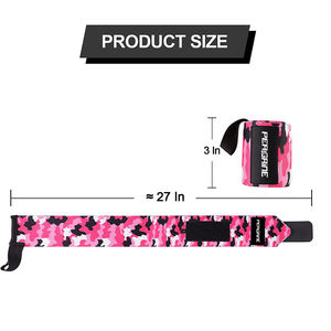 Correa de muñeca para gimnasio, correas de levantamiento de pesas, entrenamiento de Fitness, envolturas de muñeca para mano, Powerlifting, logotipo personalizado, gran oferta - Product Image 4