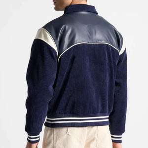 Chaqueta Universitaria para Hombre de Alta Calidad, Más Vendida, Informal, de Algodón Lavado y Felpa, Precio Económico al por Mayor - Product Image 5