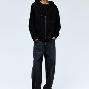 Sweat à capuche unisexe avec impression personnalisée de haute qualité pour hommes sweat à capuche uni avec logo personnalisé pour hommes et femmes - Product Image 6