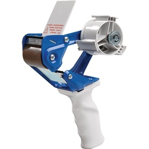 BURMANN K20B Professional Hand Dispenser Metal Blue/<b>White</b> for 50 mm <b>Tape</b> Width - Product Image 1