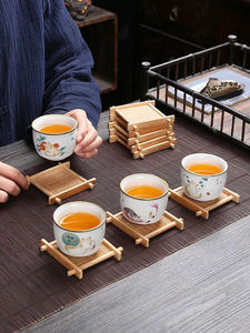 Posavasos de Ratán de Alta Calidad, Ecológico, Diseño Clásico Tradicional, Económico y Conveniente para Uso en la Cocina y en Restaurantes - Product Image 3