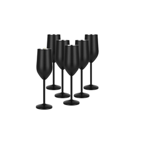 Fournisseur en gros de verre à vin en métal pour travaux manuels Base sur tige Verre à gobelet en métal de haute qualité luxueux - Product Image 2