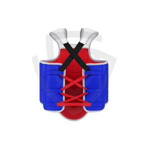 Protection de Poitrine et de Ventre de Haute Qualité en Cuir PU Personnalisé, Durable et Respirant pour MMA, Boxe, Kickboxing, Muay Thai - Product Image 2