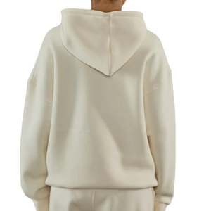 Hiver Femmes 100% Coton Polaire Oversized Running Pullover Hoodie Short Sleeve Waterproof Front Logo Fashion Casual - Product Image 2