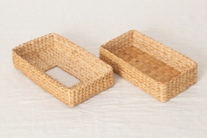 Cesta de Mimbre de Jacinto de Agua, Caja de Almacenamiento Hecha a Mano, Ecológica, Natural, Decoración para el Hogar, Venta al por Mayor desde Vietnam - Product Image 3