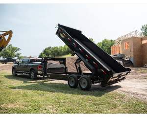 Envío Gratis Mini Remolque 2-3 Ton 5 Toneladas Granja Tractor Remolque Hidráulico Granja Volquete Remolque Precio Bajo - Product Image 4