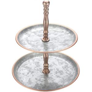 Présentoir à gâteaux en métal au design fait à la main, support de serveur de gâteaux aux fruits décoratif à plusieurs niveaux au prix de gros - Product Image 5