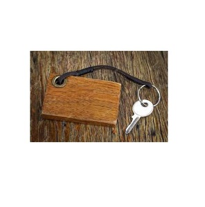 Llavero de madera de acacia de fábrica al por mayor, producto superventas, llavero de madera para regalo de empresa, creativo de fábrica Original - Product Image 6