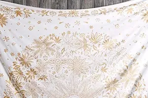 Tapisseries Mandala en coton au Design Unique, couvre-lit bohème suspendu au mur, pour chambre à coucher - Product Image 3