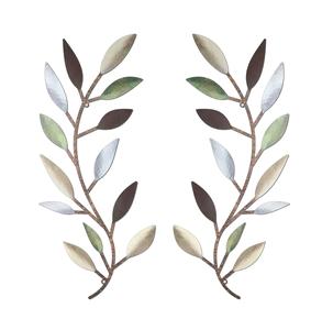 Metal Bird <b>Wall</b> <b>Art</b> Birds Branch Decor Hanging <b>Leaves</b> with Birds <b>Wall</b> Sculpture Metal Tree <b>Leaf</b> Birdhouse Best Price - Product Image 4