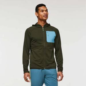 Sudadera con capucha y cremallera de lana para hombre, moderna y práctica, ideal para entrenamientos, correr y trajes informales - Product Image 2