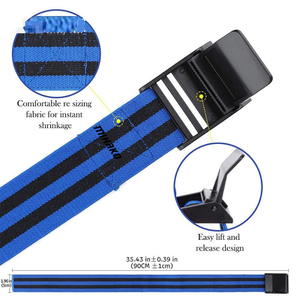 Bandas de resistencia para entrenamiento de levantamiento de pesas con logotipo personalizado, bandas clásicas de restricción de flujo sanguíneo, oclusión, entrenamiento, brazos, piernas, bandas Bfr - Product Image 2