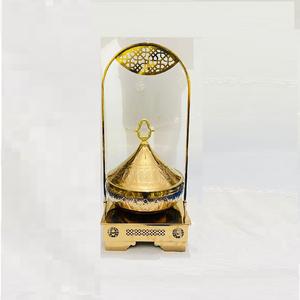 Chauffe-plat de luxe pour aliments usagés support carré four à buffet de restaurant plats de chauffe-plats en acier inoxydable pour décoration de nourriture de mariage - Product Image 5