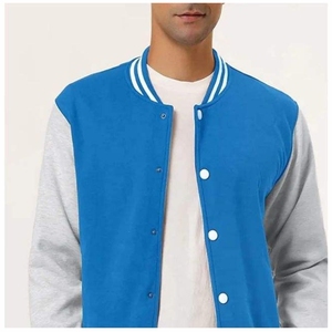 Veste de baseball universitaire pour hommes vestes de mode doublure matelassée patchs en chenille personnalisés veste universitaire en laine coupe-vent pour hommes - Product Image 6