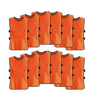 Venta al por mayor de fábrica, camiseta de fútbol, chalecos de entrenamiento de fútbol personalizados, camiseta de malla de entrenamiento de fútbol para hombres, chaleco con pechera - Product Image 4