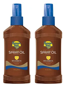 Crème solaire bronzante intense Banana Boat SPF # Huile en spray à la noix de coco, 8 onces, 236 ml - Product Image 1