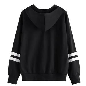 Sudadera Larga Extra Grande para Mujer, Calidad de Exportación, Tejido de Terciopelo Cálido, Corte Holgado, Estilo Casual para Invierno - Product Image 3