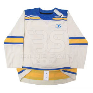 Camiseta de Hockey con Cuello Redondo de Alto Rendimiento, Tejido que Absorbe la Humedad para un Juego Prolongado, Camiseta de Hockey con Cuello Redondo para Equipos Juveniles y Adultos - Product Image 3