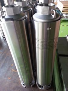 Pompe Subwell 4 pouces 220V AISI304 haute pression en acier inoxydable 1,5 CV OEM électrique multi-étages avec roue à aubes en plastique 10,8 m³/h 0-60°C - Product Image 5