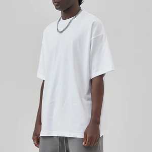 เสื้อยืดคอกลมแขนสั้นผู้ชายผ้าฝ้าย100% ถักสีล้วนมีทุกขนาดตามสั่ง - Product Image 2