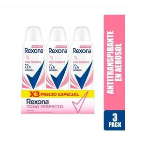 Para Rexona Dama Aerosol Desodorante Tono Perfecto 3-Paquete de 150 ml Roll-On Style - Product Image 3