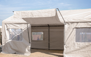 Nhiệm vụ nặng nề nhà để xe di động mọi thời tiết xe lều với có thể tháo rời sidewalls <span class=keywords><strong>Roll</strong></span>-up và xuống Cửa sổ lưới mái hiên Loại sản phẩm - Product Image 6