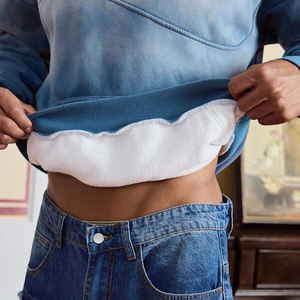 En diferentes colores de contraste, buen proveedor con diseño personalizado impreso, ropa exterior de la más alta calidad, sudaderas con capucha de lavado ácido para hombres - Product Image 5