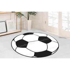Tapis de football, tapis imprimé, tapis rond, tapis de motivation, tapis fin non tissé - Product Image 2