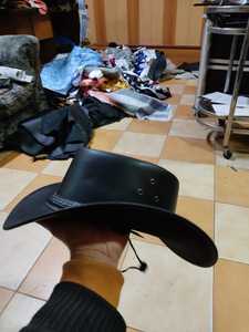 Sombrero de Vaquero Occidental Unisex de Ala Ancha, Hecho a Mano, de Cuero Genuino, Impermeable y de Diseño Atemporal, Venta al por Mayor Personalizada - Product Image 4