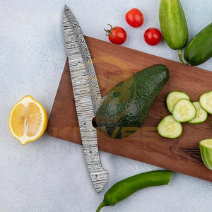 ใบมีดทำครัวเหล็กดามัสกัสญี่ปุ่นคุณภาพพรีเมียม แบบฟูลแทงค์ ตีขึ้นรูปด้วยมือ เป็นมิตรกับสิ่งแวดล้อม มีดทำครัวระดับมืออาชีพ คมกริบ - Product Image 5