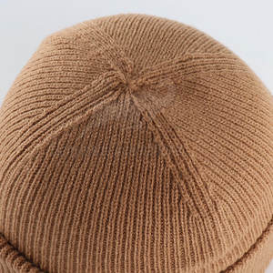 Hot Selling High Quality <b>Wool</b> Beanies <b>Hat</b> For <b>Men</b> Women Outdoor Use Winter Warm Beanies <b>Hat</b> - Product Image 3