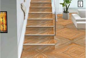 กระเบื้องไรเซอร์พื้นผิวมันวาวขนาด30x120ซม. สำหรับวิลล่าออฟฟิศกระเบื้องปูพื้นสำหรับตกแต่งบ้านหรูหรา - Product Image 4