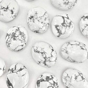 Piedra de Palma de howlita de alta calidad para equilibrar Chakras o curación y relajación energética disponible al mejor precio de mercado - Product Image 2