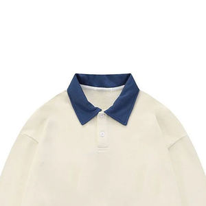 เสื้อสเวตเตอร์คอตตอนเป็นมิตรต่อสิ่งแวดล้อมสำหรับผู้ชายเสื้อสเวตเชิ้ตลำลองทรงหลวมมีฮู้ดปักโลโก้ - Product Image 4