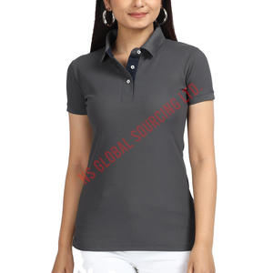 Elegante Polo informal de verano diseñado con patrón minimalista tela de algodón suave que garantiza una comodidad transpirable y un uso duradero - Product Image 1