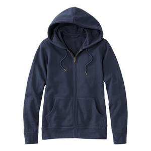 Sudadera con capucha y cremallera personalizada para mujer, material transpirable OEM, ajuste cómodo con impresión de logotipo y marca de etiqueta privada - Product Image 1