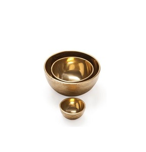 Bol de service en laiton extra large pour hôtels, restauration et événements, adapté pour servir plusieurs plats avec élégance - Product Image 6