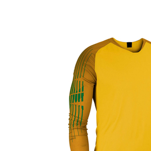 Uniforme de portero de fútbol OEM al por mayor, personalizado, de manga corta, transpirable, unisex, en venta - Product Image 4