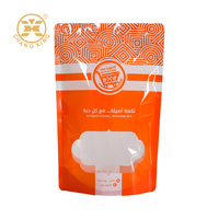 Custom Zip Lock Logo Mylar Hersluitbare Zakken Bedrukt Zip Zakje Met Plastic Standaard Voor Eetbare Verpakking Supermarkt Gebruik