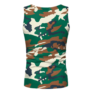 Summer Hot Selling <b>Men's</b> Plain Cotton <b>Singlets</b> 230gsm Women's Breathable Tank Tops Custom - Product Image 6