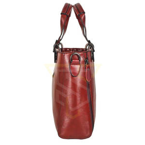 Bolso de mano informal de alta calidad para mujer, recién llegado, logotipo personalizado duradero, cierre de Manejo cómodo, tipo de cuerda, forro de cuero - Product Image 3