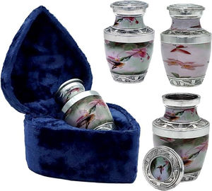 2022 Urne commémorative de cendres de souvenir de matériel d'aluminium de la qualité 100% la plus demandée à vendre - Product Image 2