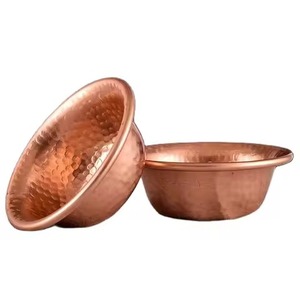 Premium Quality Copper Hammered <b>Bowl</b> <b>Large</b> Dessert and Chocolate <b>Bowl</b> - Product Image 5