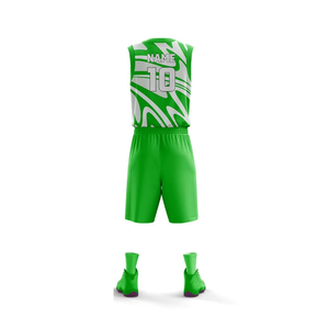 Nueva venta al por mayor de alta calidad de los hombres ropa deportiva personalizada baloncesto Kit baloncesto bola uniforme equipo Club baloncesto uniformes conjuntos - Product Image 3